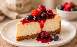 Cheesecake de fresa